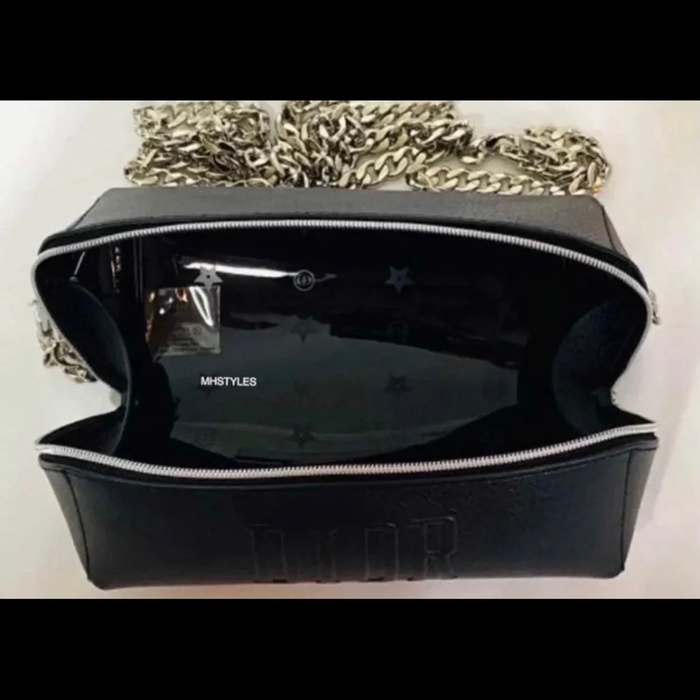 🎁 NEW Dior Cosmetic makeup bag to crossbody bag - Picture 5 of 6